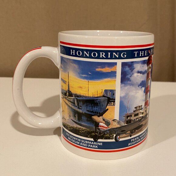 Pearl Harbor‎ Souvenir Mug 4” USS Bowfin Submarine Aviation Museum - Picture 1 of 6